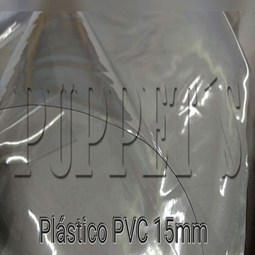 PLASTICO PVC CRISTAL 15MM (CORREDICOS) 100%PLASTICO PLASTICO CRISTAL - TECIDOS