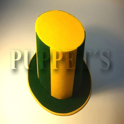 CARTOLA BRASILEIRA LISTRADA 15CM CARTOLA LISTRADA CHAPEU