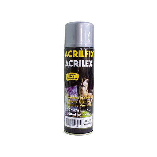 VERNIZ FIXADOR ACRILFIX SEMI-BRILHO VERNIZ PINTURA