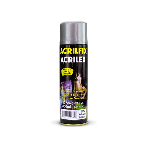 VERNIZ FIXADOR ACRILFIX BRILHANTE VERNIZ PINTURA